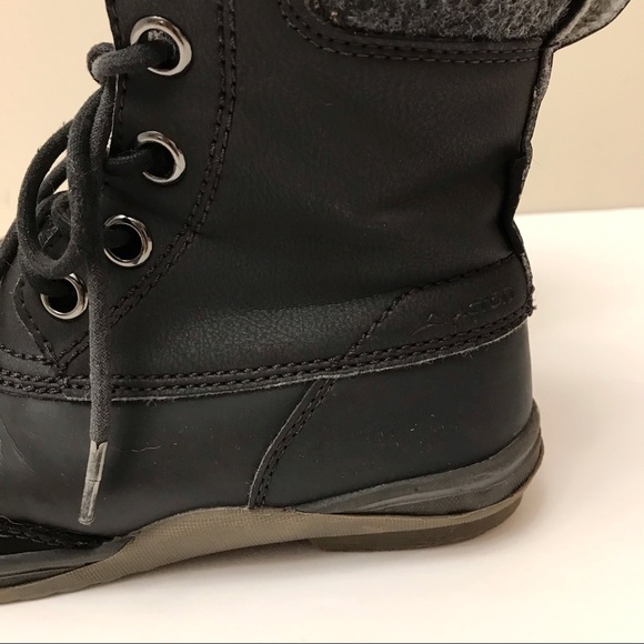 Unisex Acton Shadow winter boots big kids size 4 - Picture 3 of 13